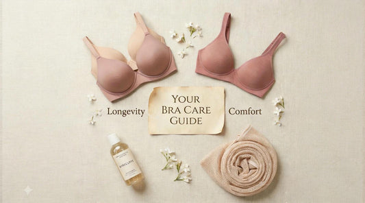 Hand washing Barecurve push-up bra for longevity