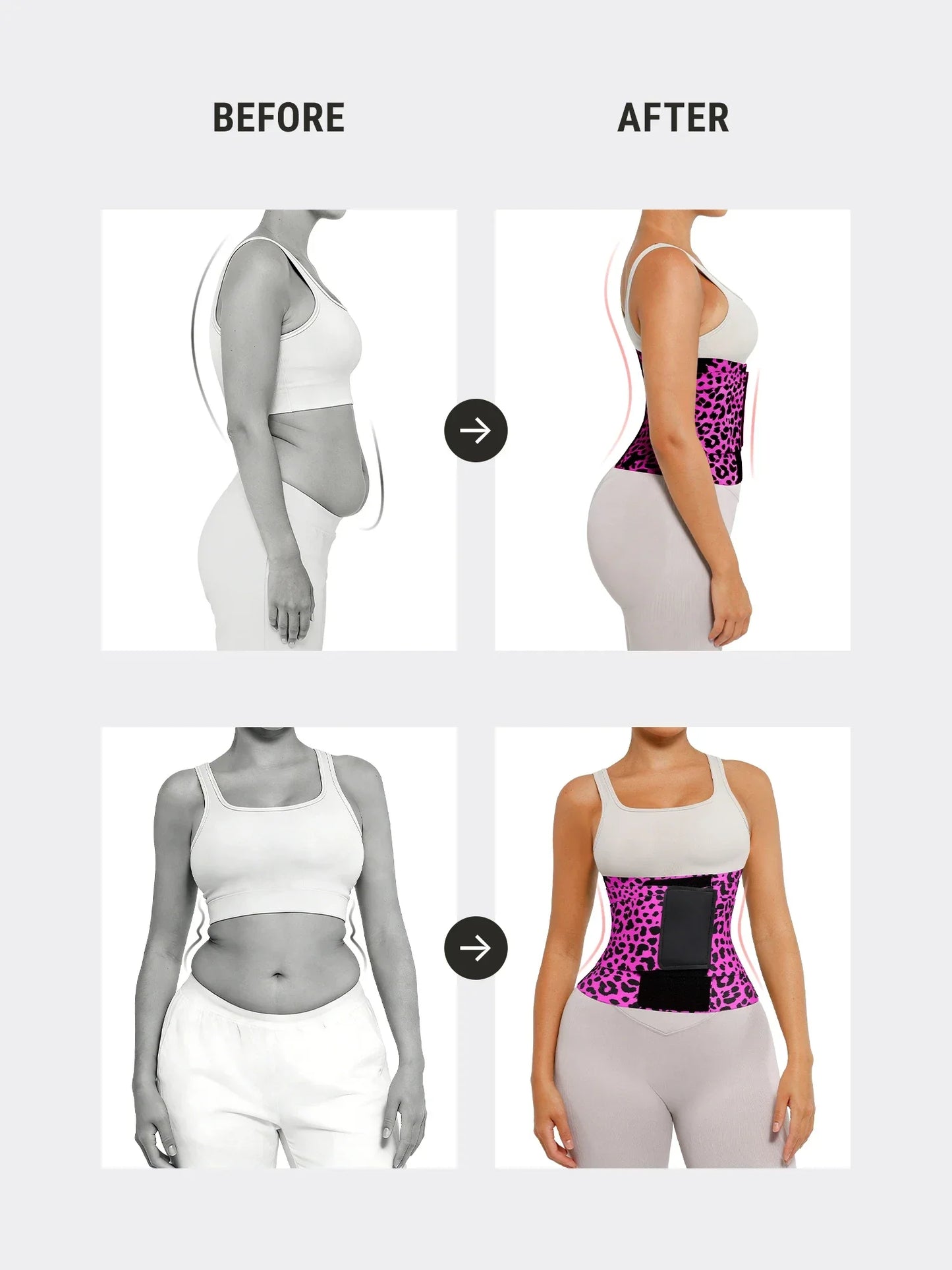 Triple Wrap Tummy Control Waist Trainer Belt