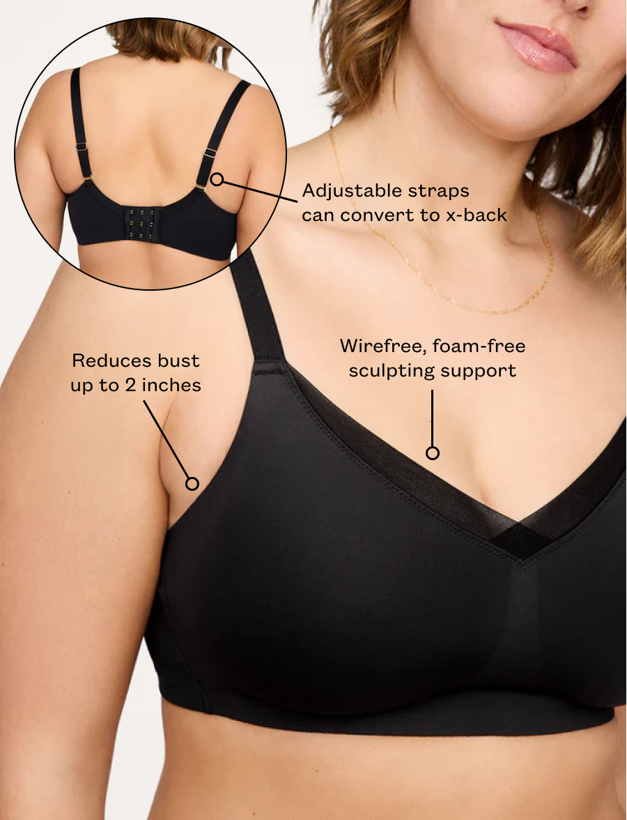 Classic Wireless Crossover Minimizer Bra