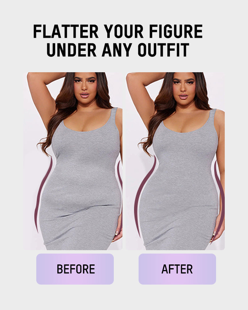 Comfort Sculpt Shapewear Bodysuit with Built-In Bra