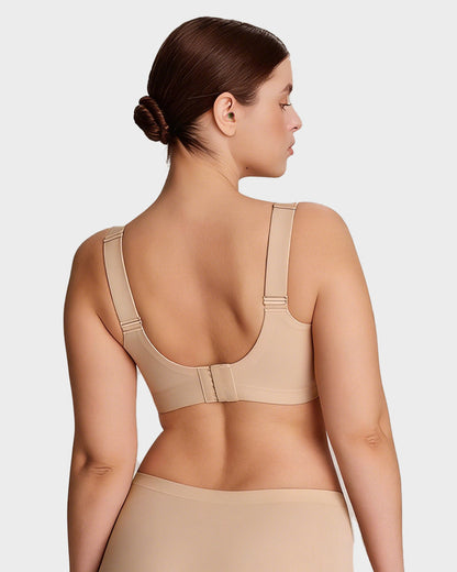 Comfortable Wireless Full Coverage Jelly Smoothing Bra