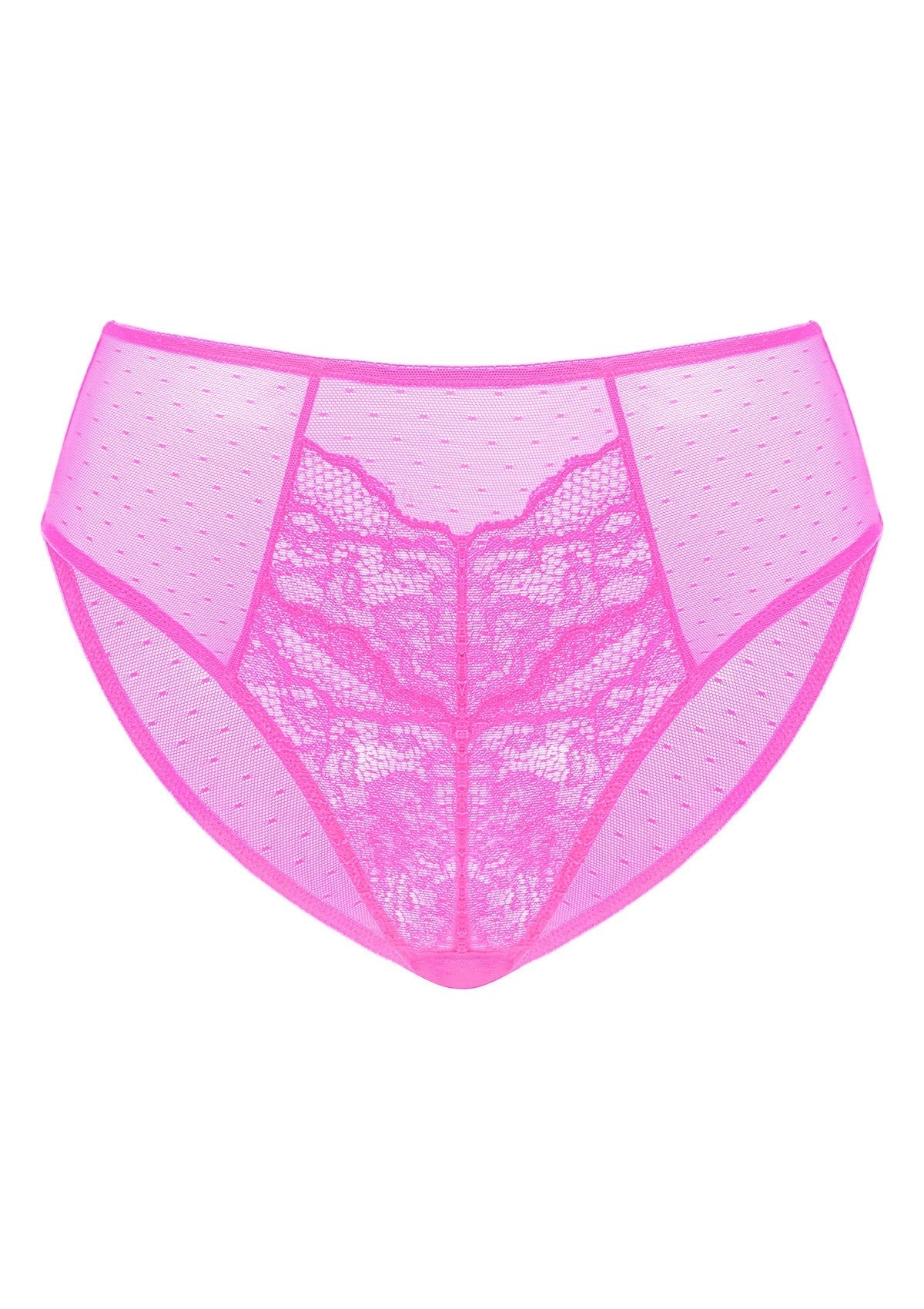 Enchante High-Rise Lace Brief Underwear - HSIA