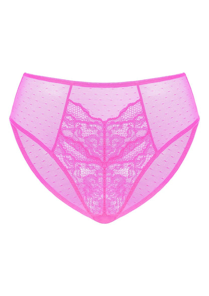 Enchante High-Rise Lace Brief Underwear - HSIA