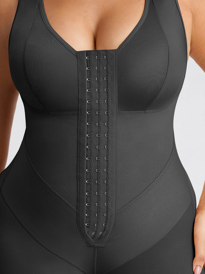 Feelingirl-V-Band-Waist-Snatching-Contour-Bodysuit-in-Black