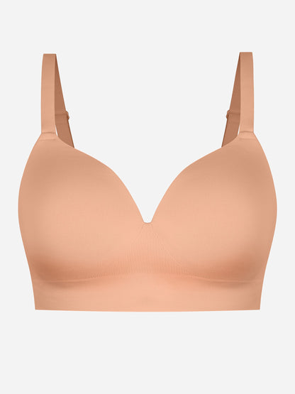Full Coverage Push-Up Comfort Wireless Bra