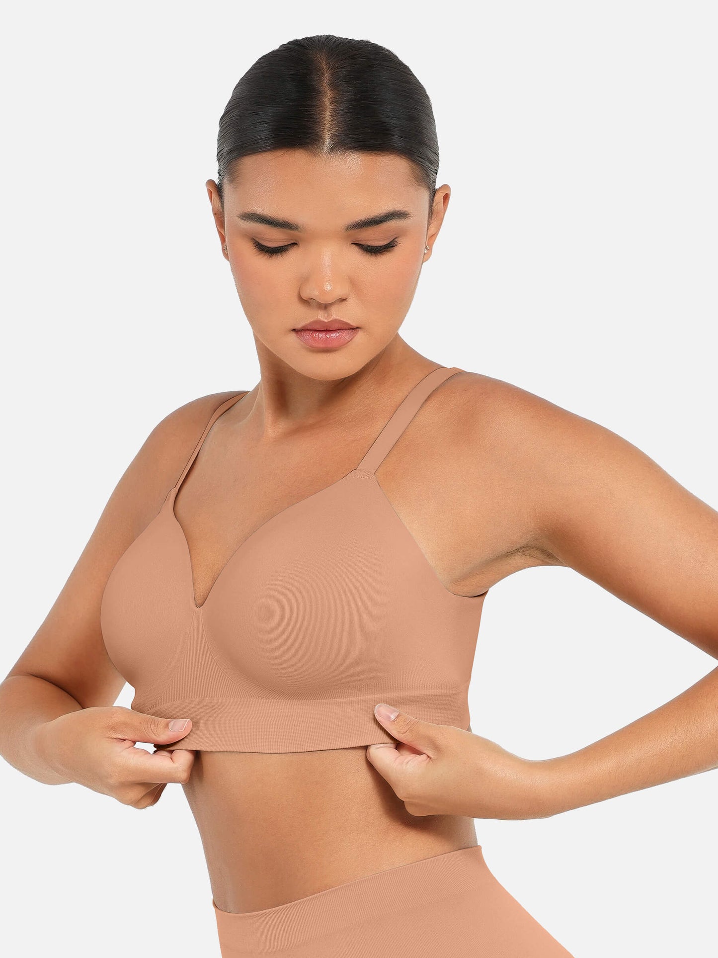 Full Coverage Push-Up Comfort Wireless Bra