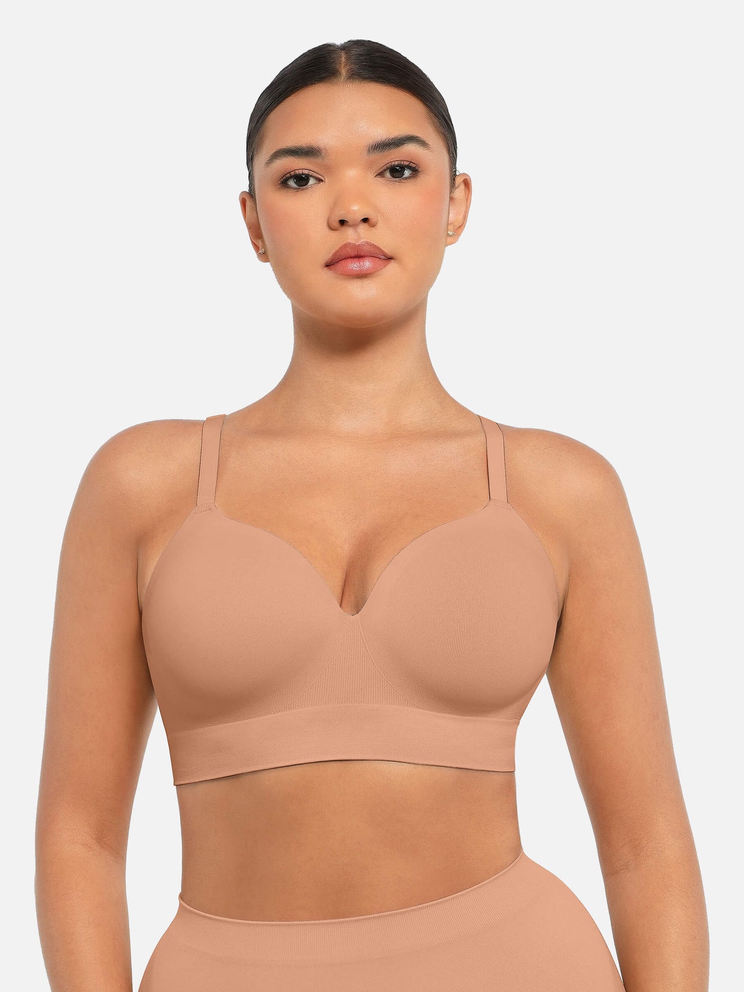 Full Coverage Push-Up Comfort Wireless Bra