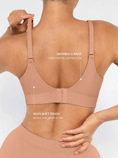 Full Coverage Push-Up Comfort Wireless Bra
