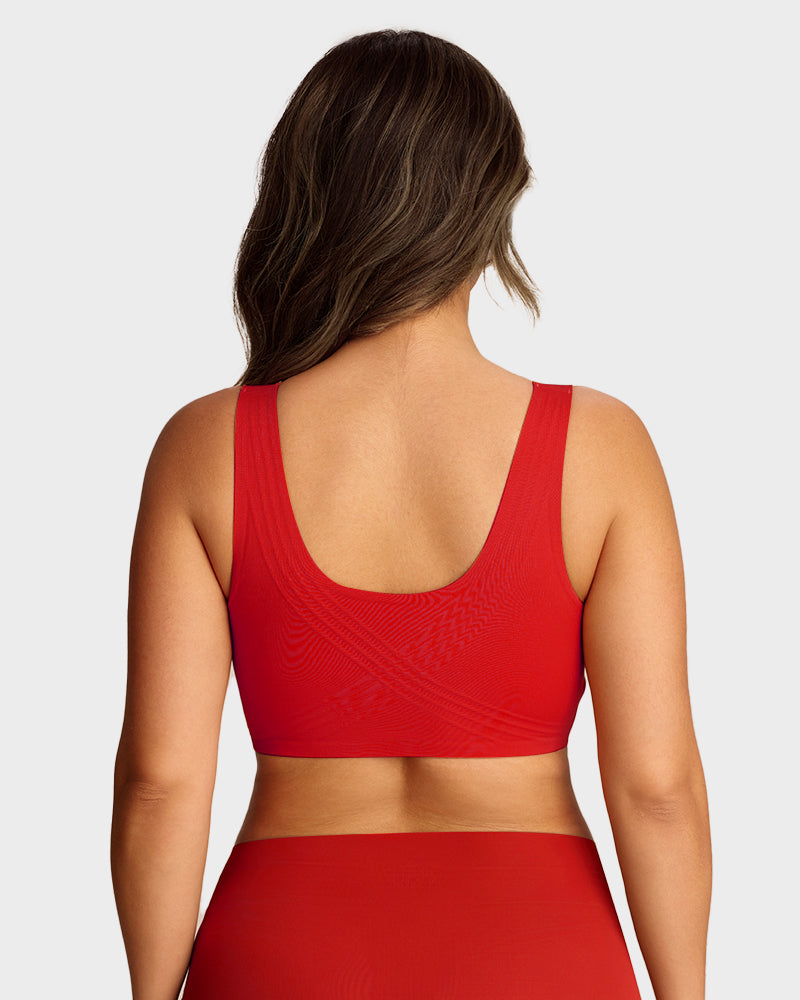 Lifting Wire-Free Antibacterial Jelly Bra