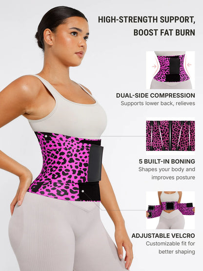 Triple Wrap Tummy Control Waist Trainer Belt