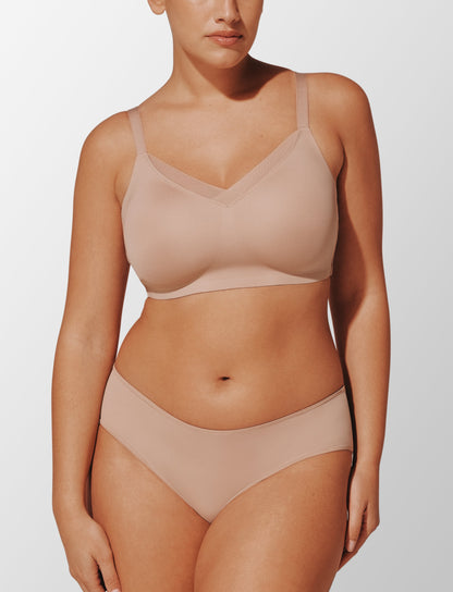 Classic Wireless Crossover Minimizer Bra