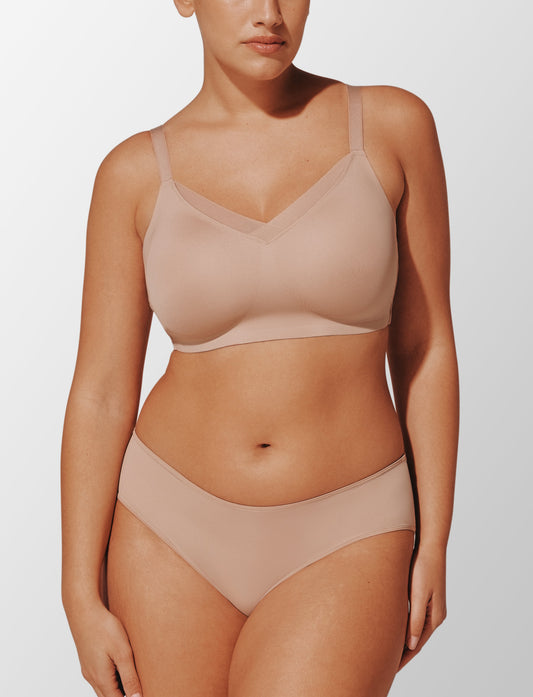 Classic Wireless Crossover Minimizer Bra