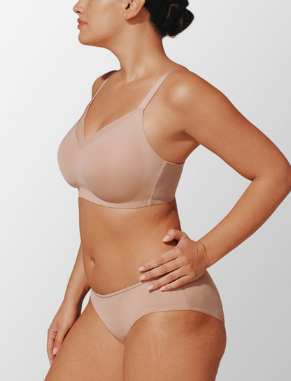 Classic Wireless Crossover Minimizer Bra