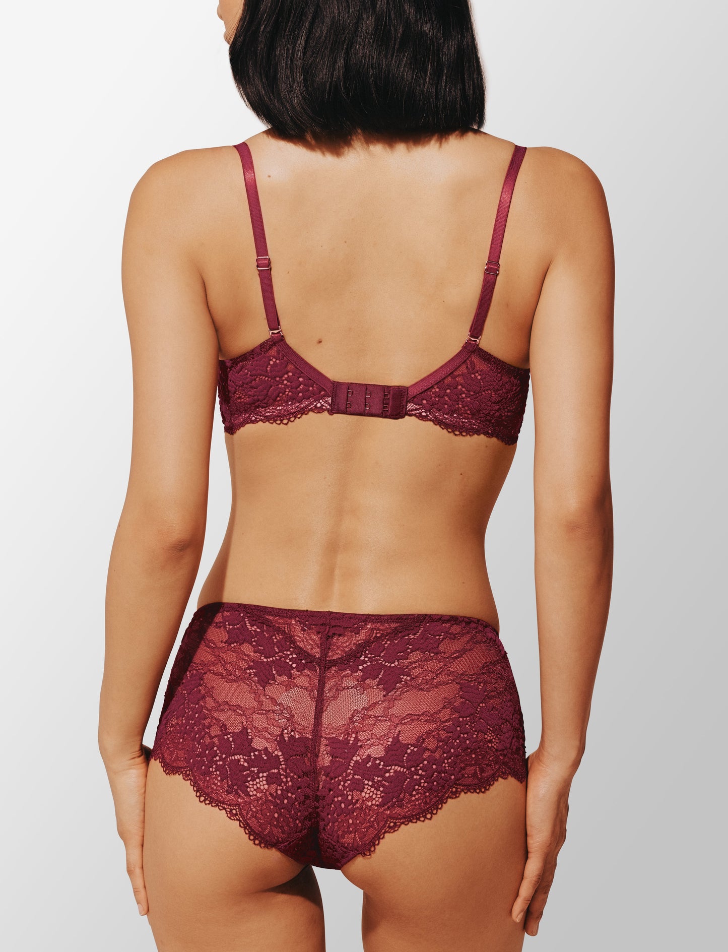All Day Lace Push-Up Bra, Ruby - Thirdlove - 51% Recycled nylon/42% Nylon/7% Spandex,modelJJJ