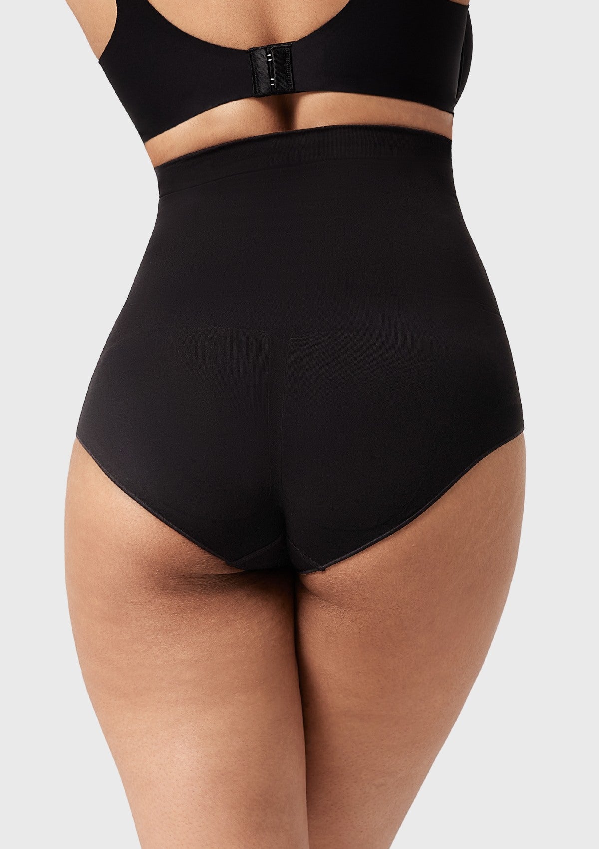 Anti-Slip Tummy Control High-Waist Soft Stretch Breathable Brief Shapewear
