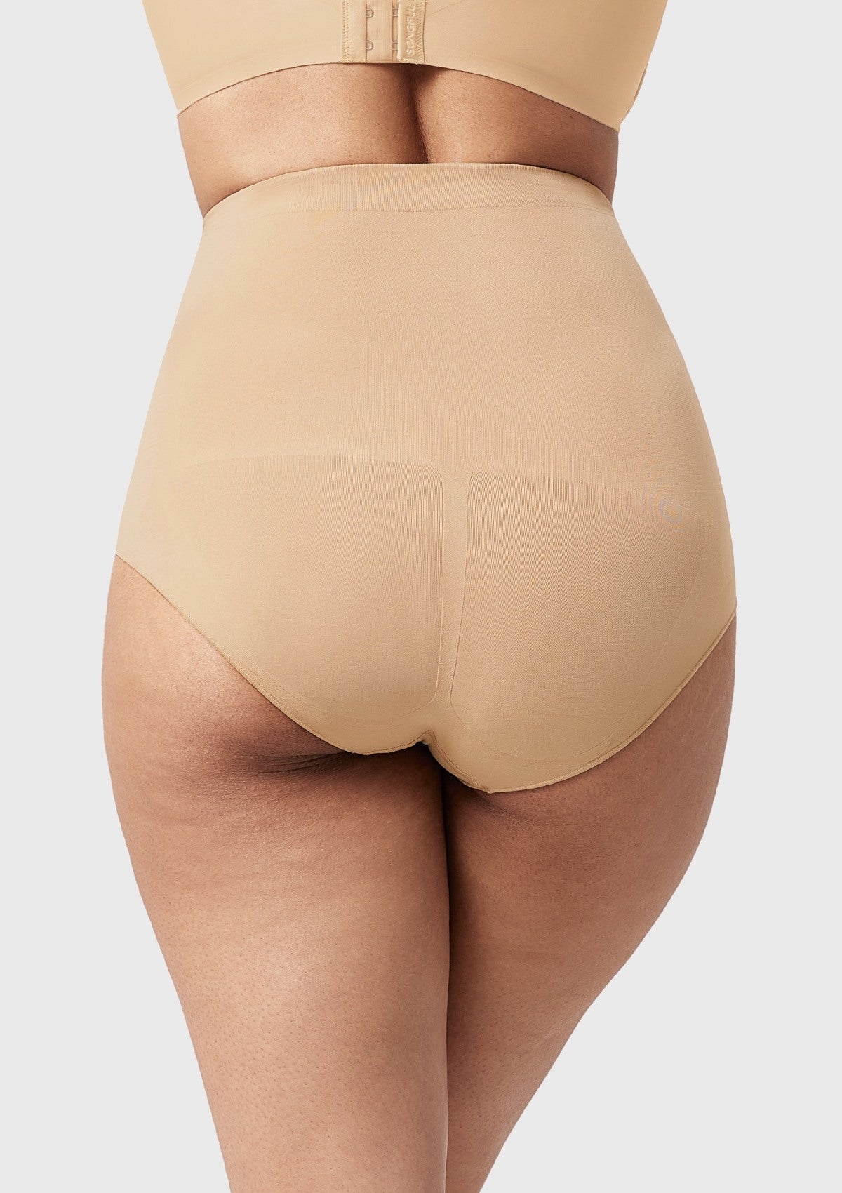 Anti-Slip Tummy Control High-Waist Soft Stretch Breathable Brief Shapewear