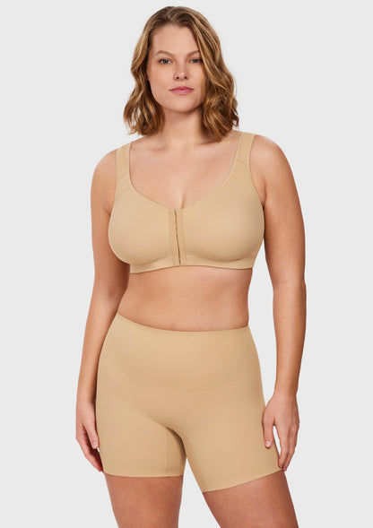 High-Waist Seamless Tummy Control High Compression Shapewear Short