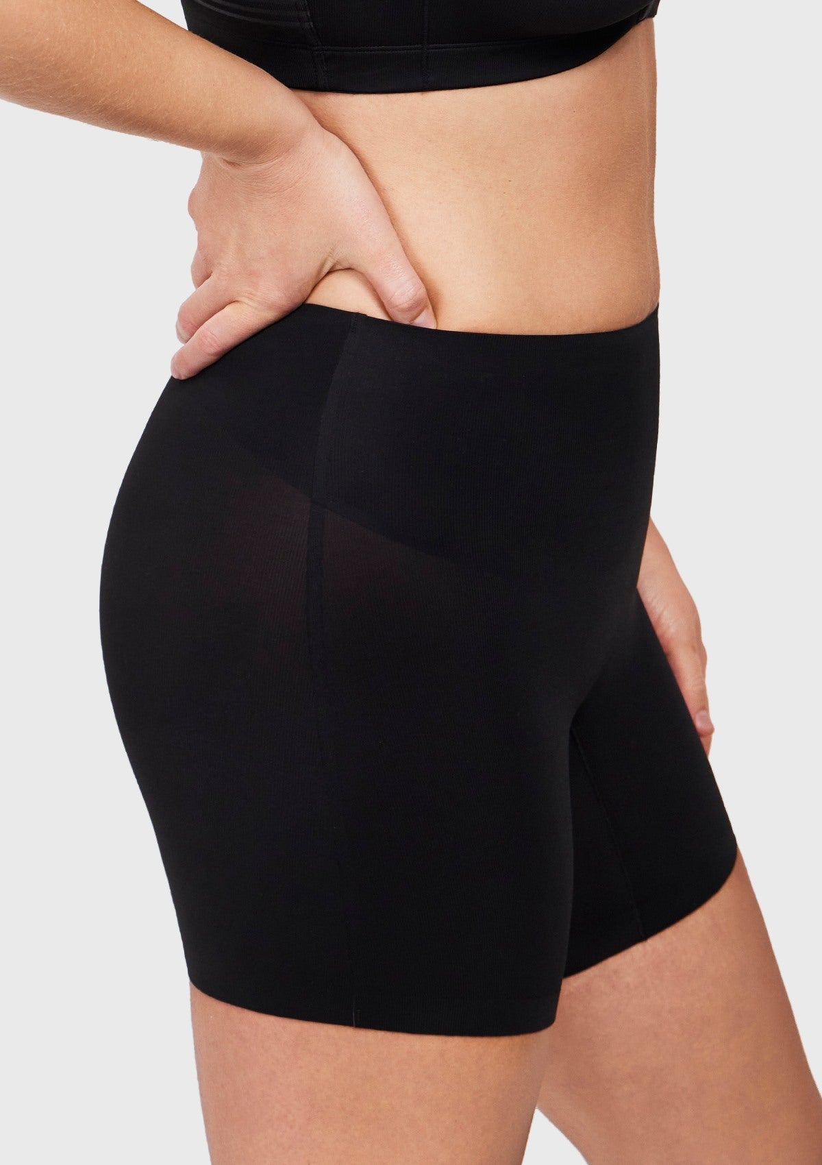 High-Waist Seamless Tummy Control High Compression Shapewear Short