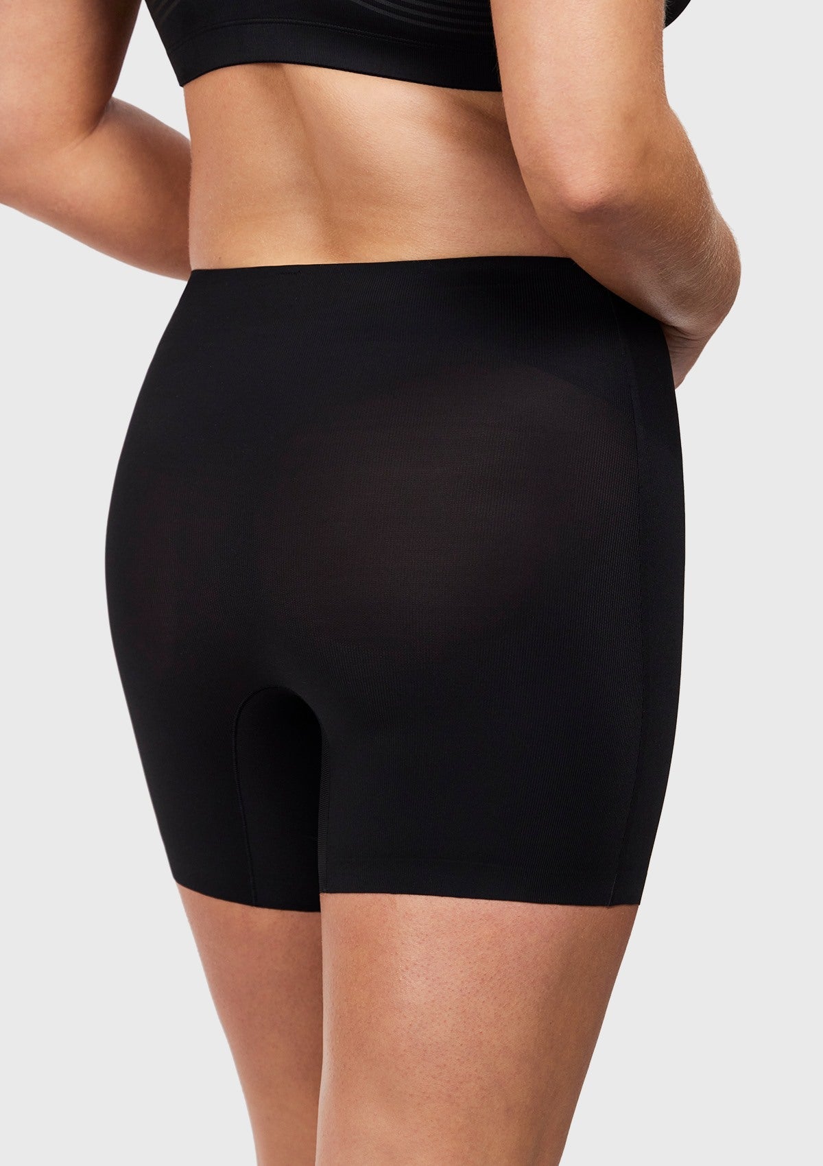 High-Waist Seamless Tummy Control High Compression Shapewear Short