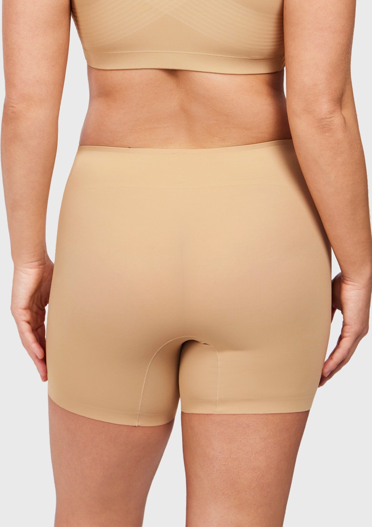 High-Waist Seamless Tummy Control High Compression Shapewear Short