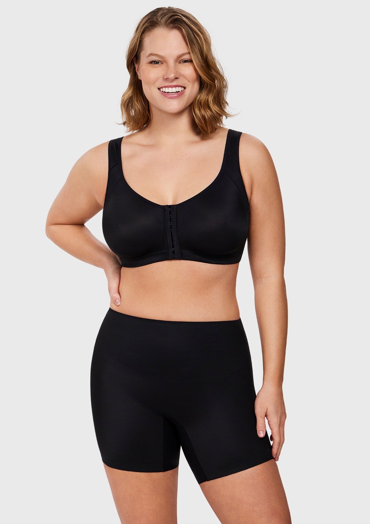 High-Waist Seamless Tummy Control High Compression Shapewear Short