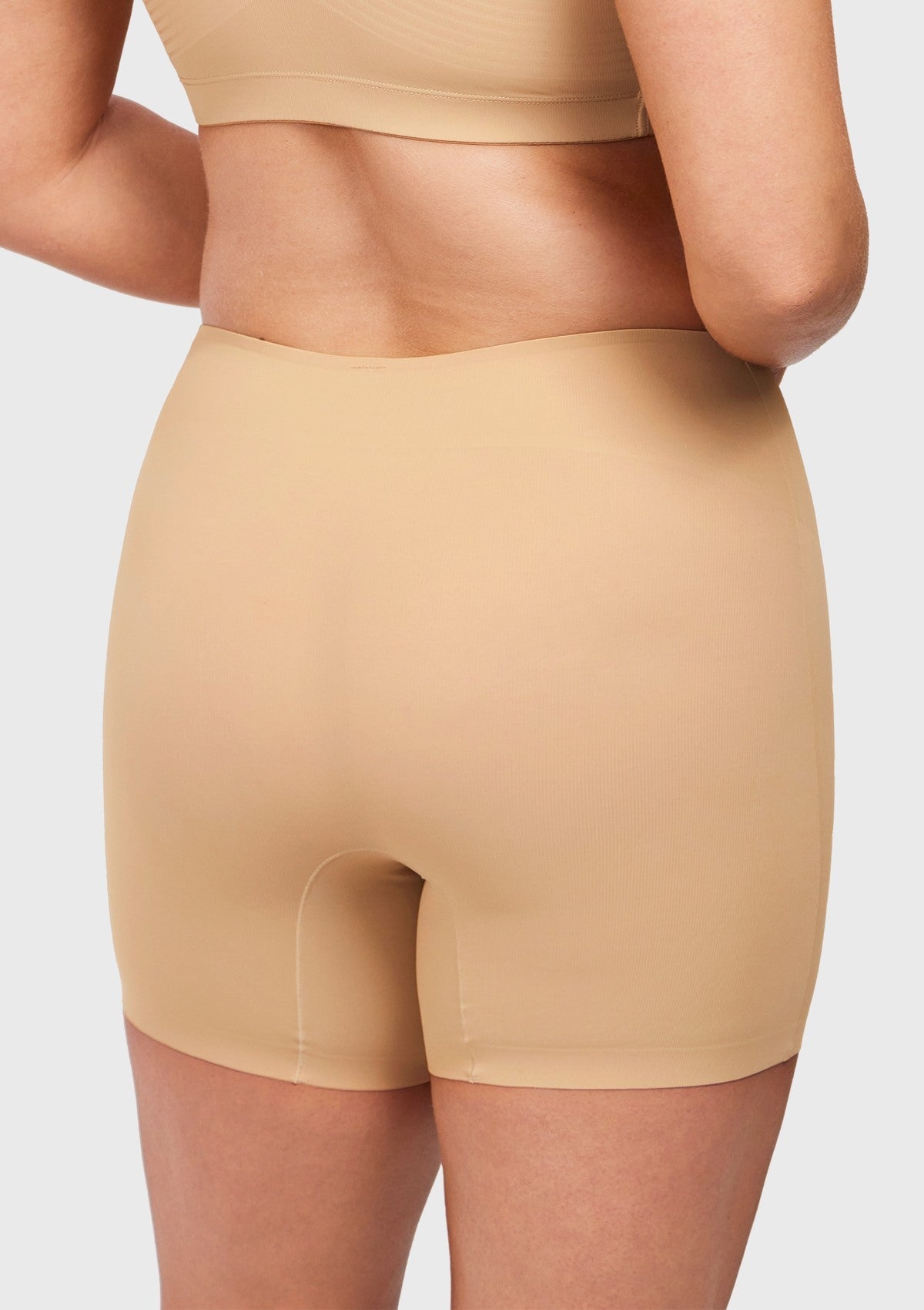 High-Waist Seamless Tummy Control High Compression Shapewear Short