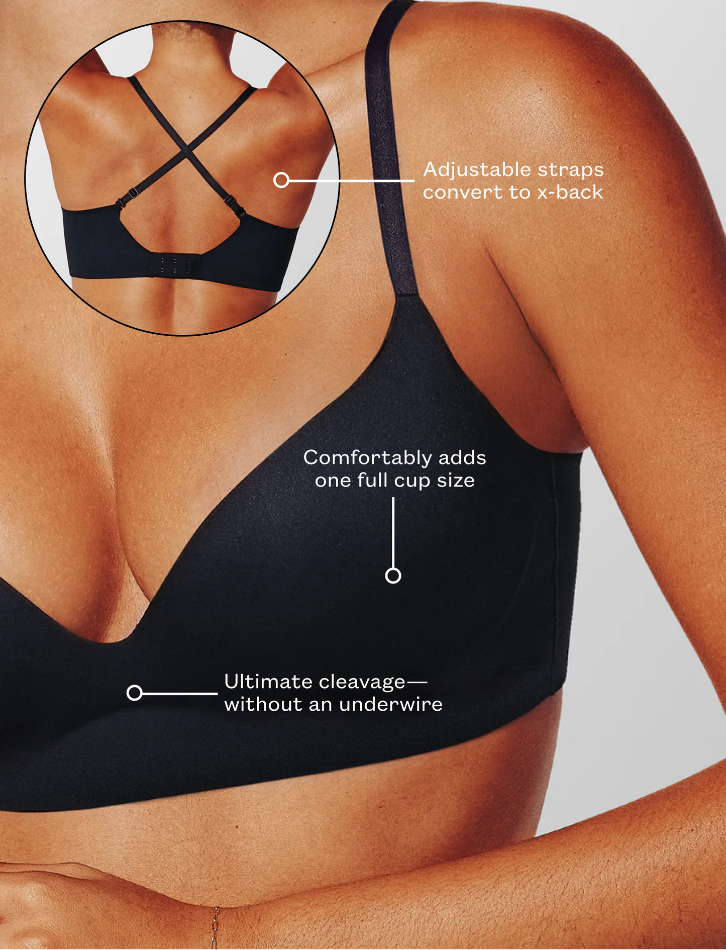 Wireless Push-Up Bra