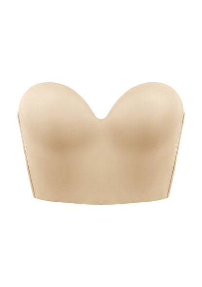 HSIA Longline Strapless Underwire Full Coverage Corset Bra - HSIA