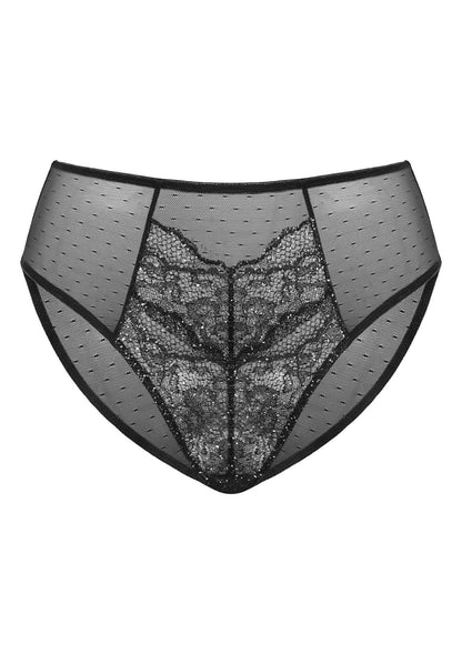 High-Rise Lace Brief Underwear