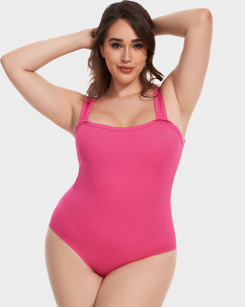 Sleeveless Tummy Control Tank Tops Bodysuits